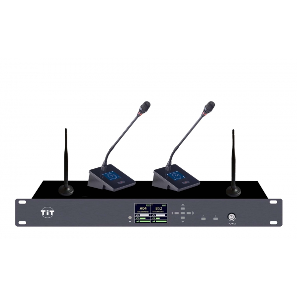 无线一拖二鹅颈会议话筒ZR-E3302