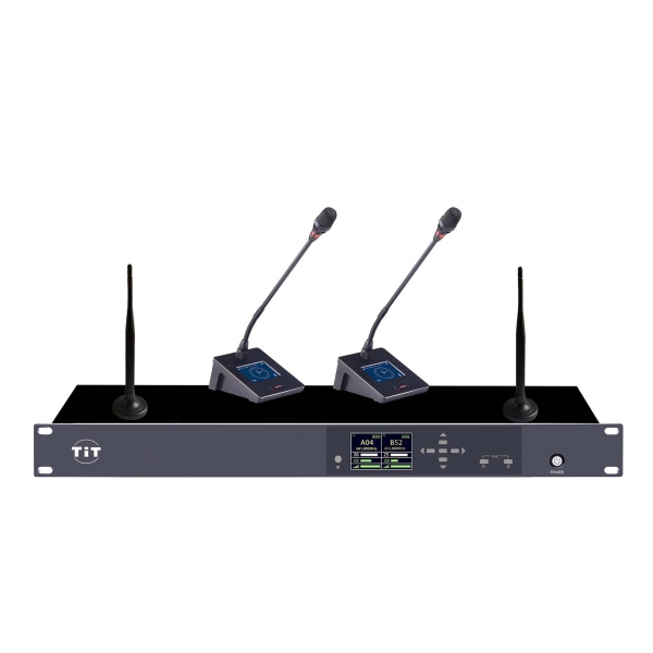 无线一拖二鹅颈会议话筒ZR-E3402