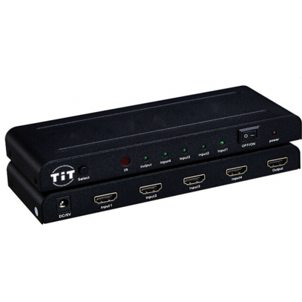 hdmi 4切1切换器ZR-HDMI0401-4K