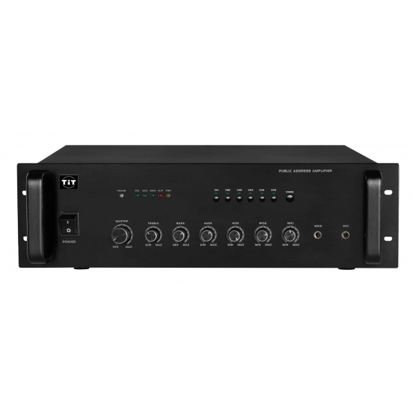 3U带前置/6分区合并式广播功率放大器 1000W ZR-1000Q