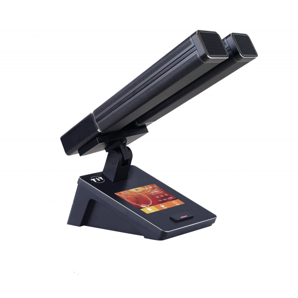 触摸式双杆无线方管主席单元ZR-WF5602CS