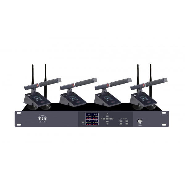 无线一拖四方管会议话筒ZR-F3304