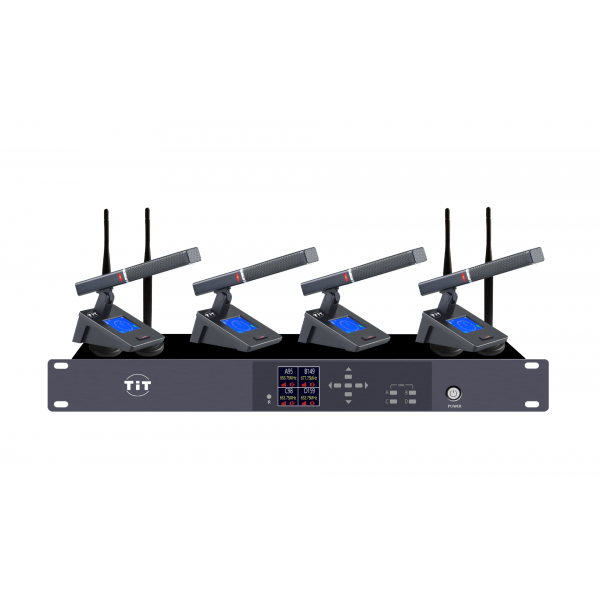 无线一拖四方管会议话筒ZR-F3404